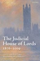 EBOOK Judicial House of Lords: 1876-2009