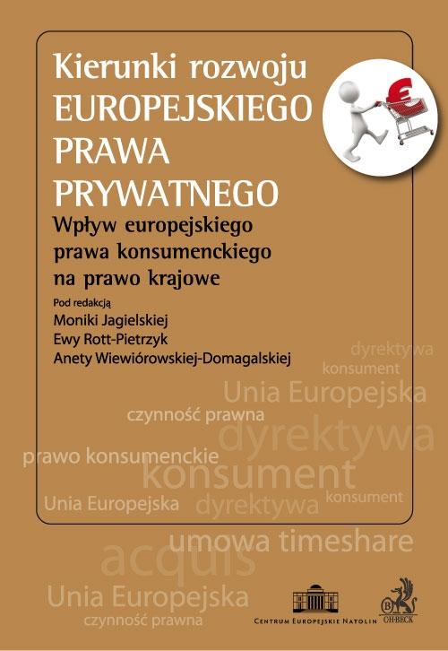 EBOOK Kierunki rozwoju europejskiego prawa prywatnego