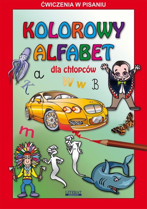 EBOOK Kolorowy alfabet dla chłopców