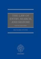 EBOOK Law of Entry, Search, and Seizure