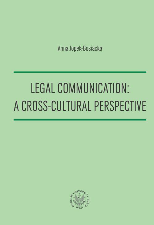 EBOOK Legal Communication: A Cross-Cultural Perspective