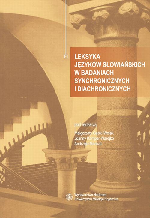 EBOOK Leksyka języków słowiańskich w badaniach synchronicznych i diachronicznych
