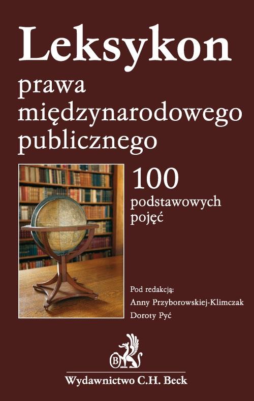 EBOOK Leksykon prawa międzynarodowego publicznego100 podstawowych pojęć
