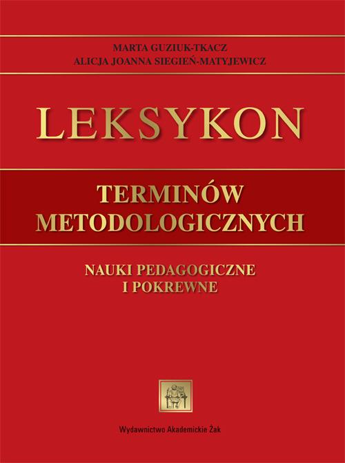 EBOOK Leksykon terminów metodologicznych