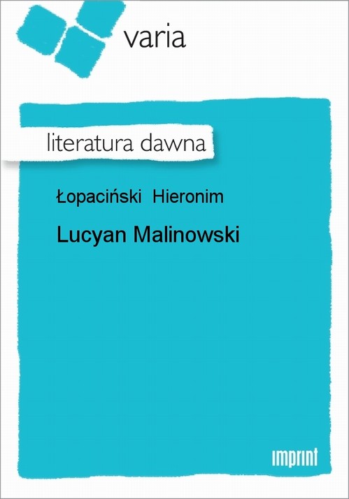 EBOOK Lucyan Malinowski