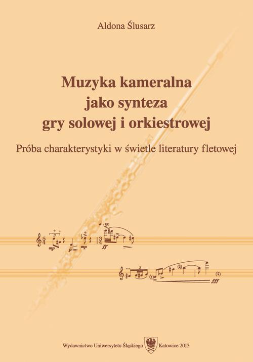 EBOOK Muzyka kameralna jako synteza gry solowej i orkiestrowej - 02 Muzyka orkiestrowa
