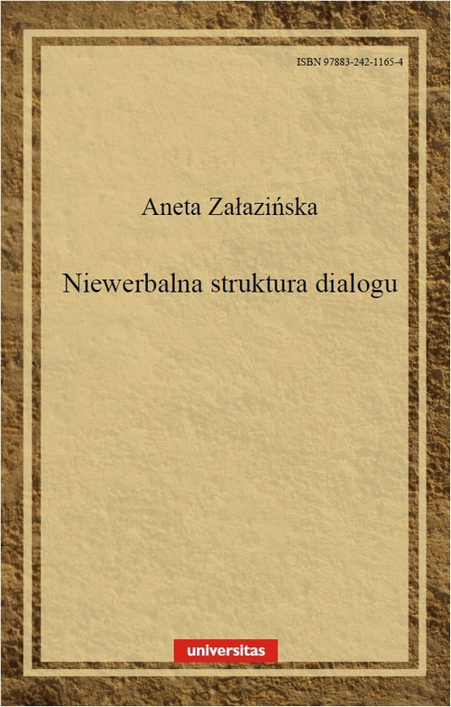 EBOOK Niewerbalna struktura dialogu
