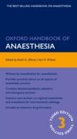 EBOOK Oxford Handbook of Anaesthesia