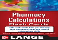 EBOOK Pharmacy Calculations Flash Cards