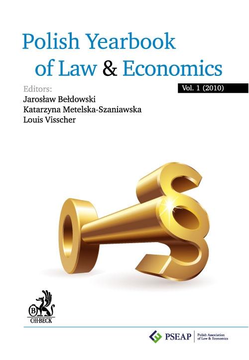 EBOOK Polish Yearbook of Law and Economics. Vol. 1 (2010)