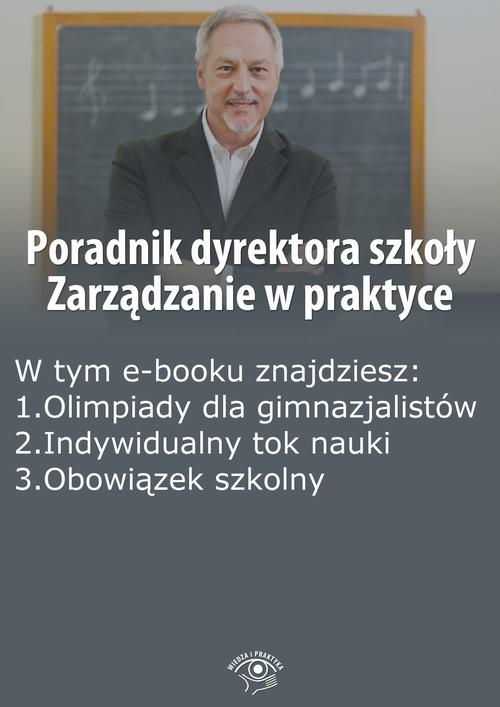 EBOOK Poradnik dyrektora szkoły. Zarządzanie w praktyce, wydanie październik 2014 r.