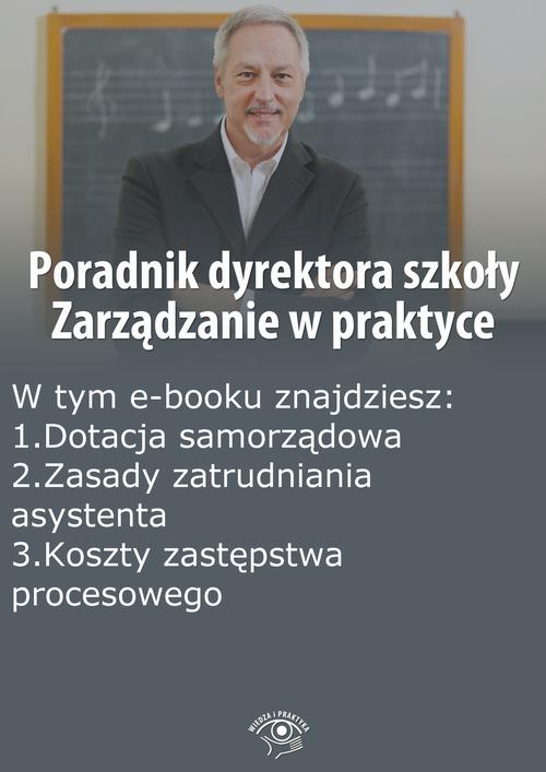 EBOOK Poradnik dyrektora szkoły. Zarządzanie w praktyce, wydanie sierpień 2014 r.