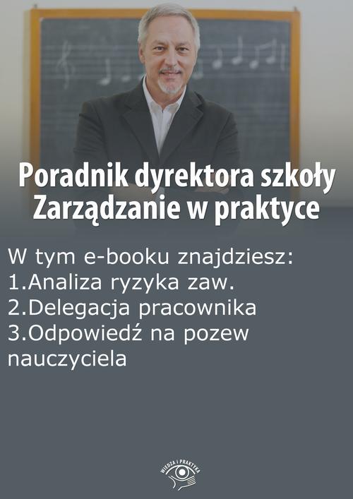 EBOOK Poradnik dyrektora szkoły. Zarządzanie w praktyce, wydanie wrzesień 2014 r.