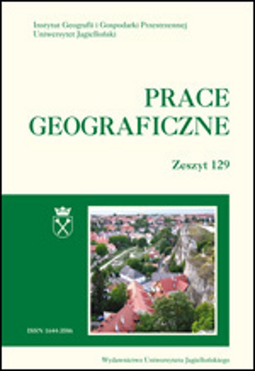 EBOOK Prace Geograficzne vol 129 (2012)