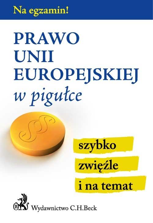 EBOOK Prawo Unii Europejskiej w pigułce