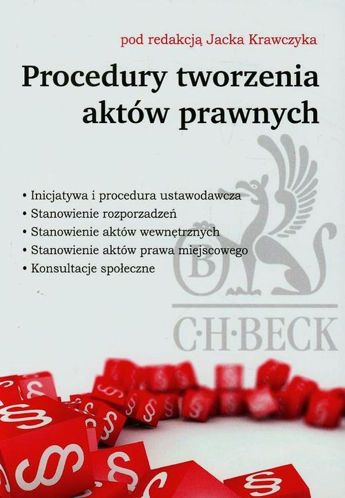 EBOOK Procedury tworzenia aktów prawnych