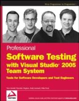 EBOOK Professional Software Testing with Visual Studio 2005 Team System
