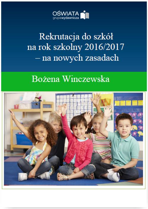 EBOOK Rekrutacja do szkół na rok szkolny 2016/2017- na nowych zasadach