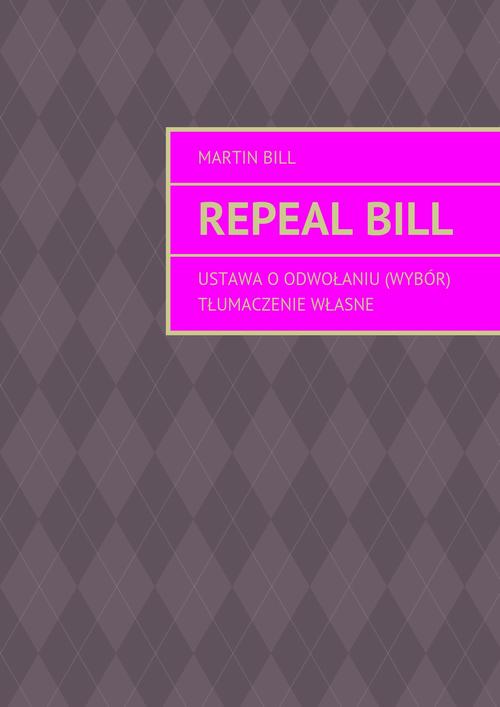 EBOOK Repeal bill