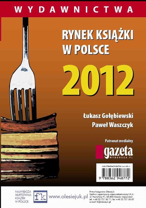 EBOOK Rynek książki w Polsce 2012. Wydawnictwa
