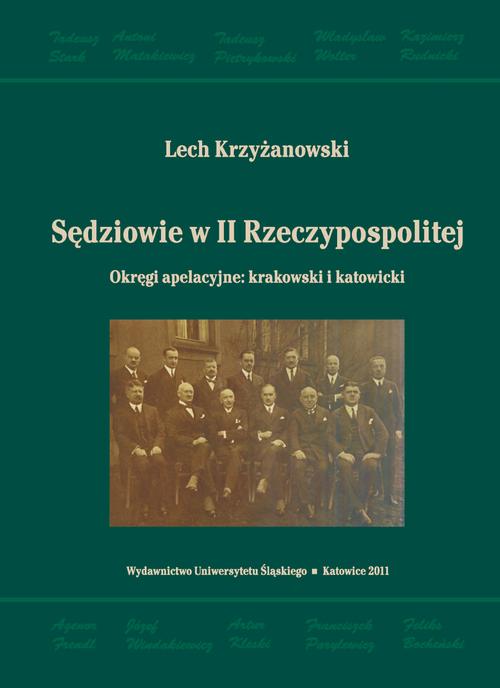 EBOOK Sędziowie w II Rzeczypospolitej