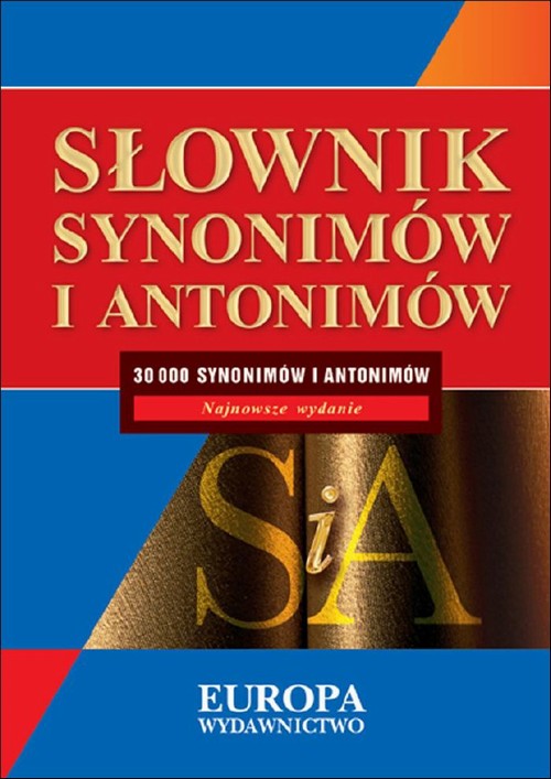 EBOOK Słownik synonimów i antonimów