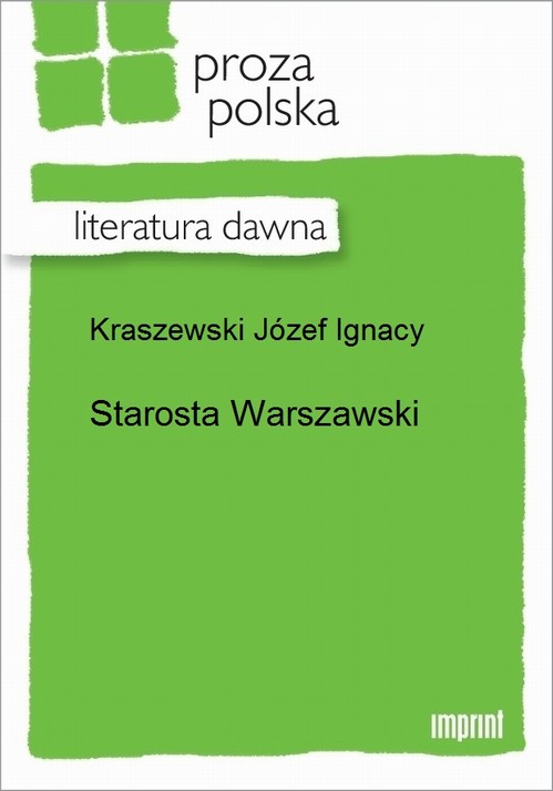 EBOOK Starosta Warszawski