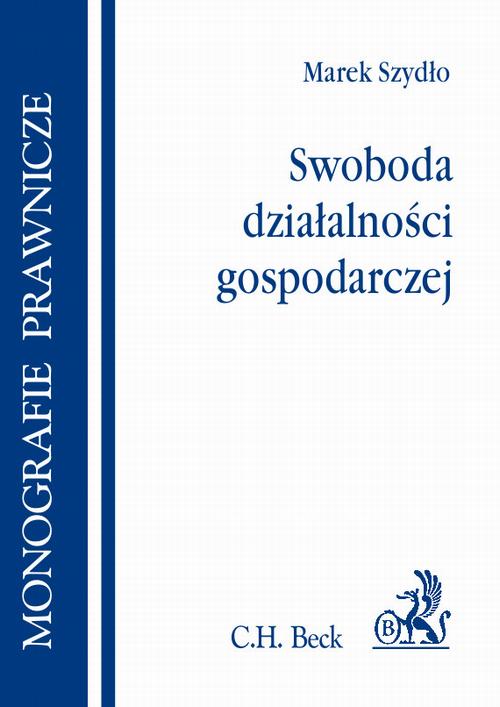 EBOOK Swoboda działalności gospodarczej