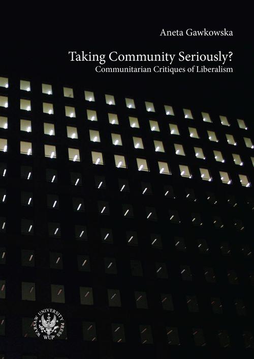 EBOOK Taking Community Seriously?