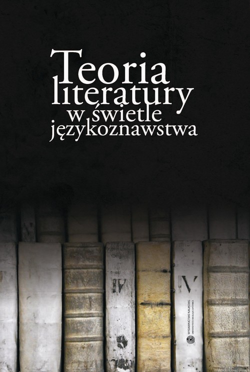 EBOOK Teoria literatury w świetle językoznawstwa