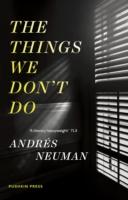 EBOOK Things We Don't Do
