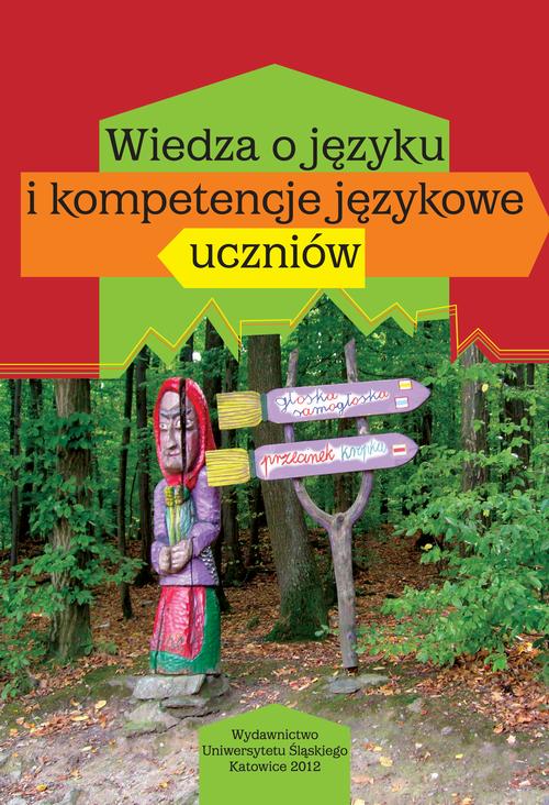 EBOOK Wiedza o języku i kompetencje językowe uczniów - 17 Kompetencja przestrzenna uczniów a ich umi