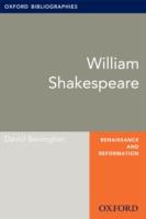 EBOOK William Shakespeare: Oxford Bibliographies Online Research Guide