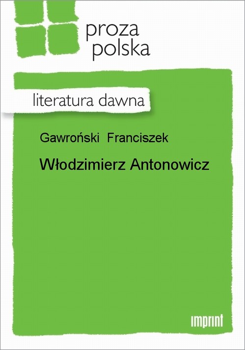 EBOOK Włodzimierz Antonowicz