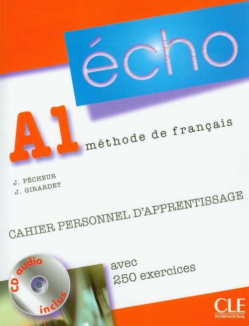 Język francuski. Echo A1. Klasa 1. Ćwiczenia (+CD) - szkoła ponadgimnazjalna