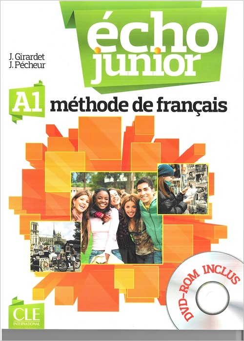 Język francuski. Echo Junior A1. Klasa 1. Podręcznik (+DVD) - szkoła ponadgimnazjalna