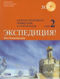 Ekspedycja część 2 Język rosyjski Podręcznik z ćwiczeniami + 2CD