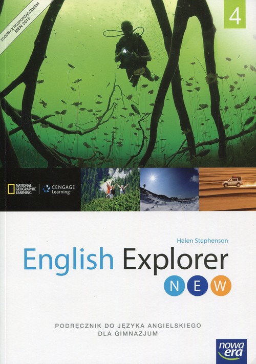 Język angielski. English Explorer New 4. Klasa 1-3. Podręcznik - gimnazjum