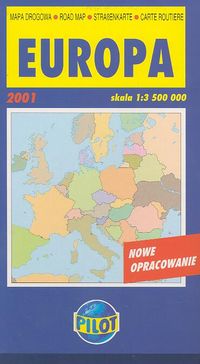 Europa Mapa drogowa 1: 3 500 000