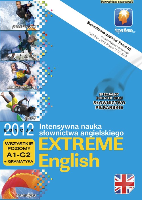 Extreme English 2012 wszystkie poziomy A1-C2 + gramatyka + wersja na Androida