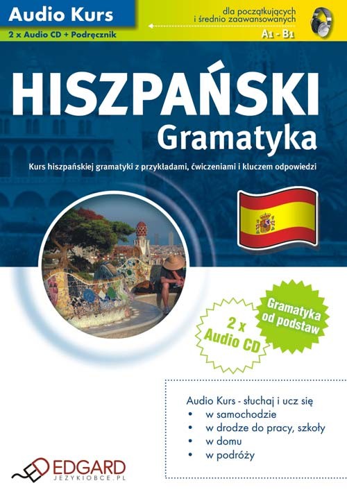 Hiszpański dla początkujacych Gramatyka - Audio Kurs (2 x CD)