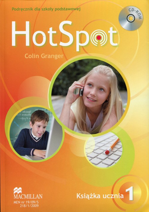 Hot Spot 1 Książka ucznia z płytą CD