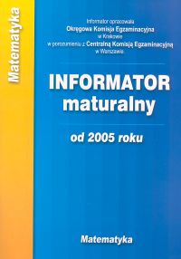 Informator maturalny - matematyka (format A4)