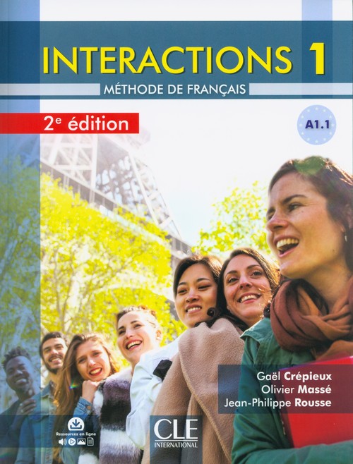 Interactions 1 Livre de l'éleve + DVD