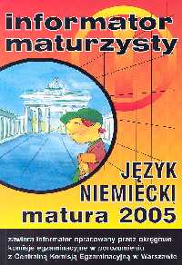 Język niemiecki Matura 2005