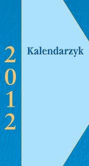 Kalendarz 2012 Kieszonkowy Długi