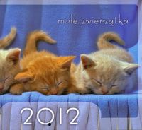 Kalendarz 2012 Małe zwierzątka
