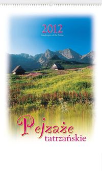 Kalendarz 2012 RW05 Pejzaże tatrzańskie