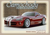 Kalendarz 2012 WL07 Nowoczesne samochody rodzinny