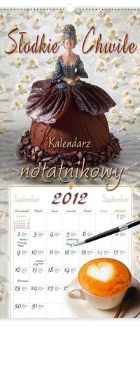 Kalendarz 2012 WN03 Słodkie chwile kal notatni